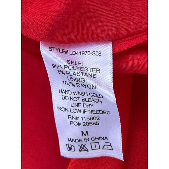 Lush Womens Fit & Flare Open Back Strappy Halter Flared Coral Dress Size M NWOT - Picture 15 of 16